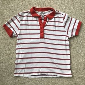 striped polo